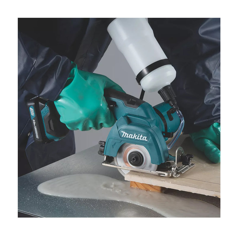 Máy cắt mini Makita CC301D dùng Pin 12Vmax CXT, đường kính lưỡi 85mm