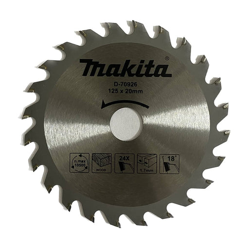 Lưỡi cưa hợp kim 125x24t MAKITA D-70926