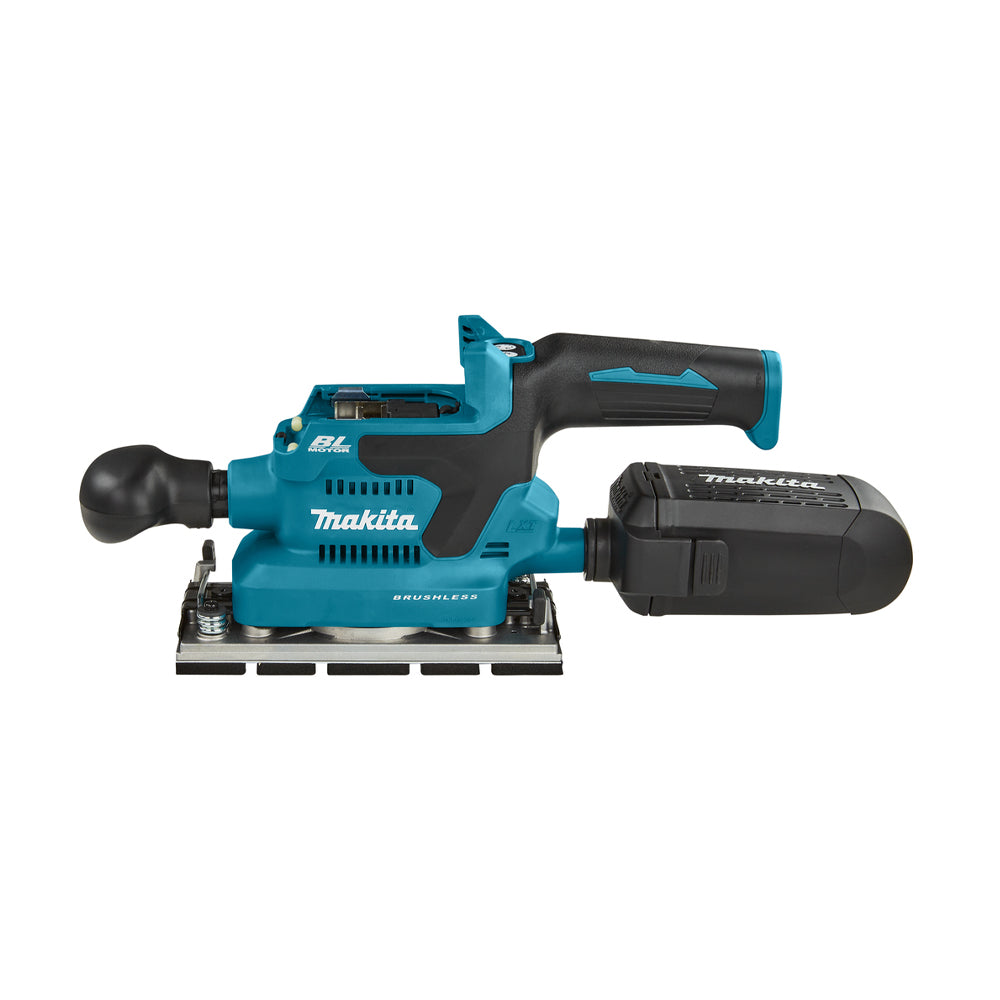 Máy chà nhám rung Makita DBO380 kích thước giấy nhám 93 x 228mm dùng Pin 18V LXT