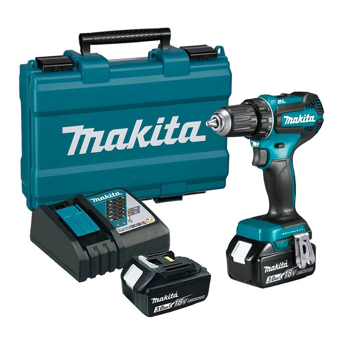 Máy khoan gỗ thép Makita DDF485 dùng Pin 18V LXT đầu kẹp 13mm