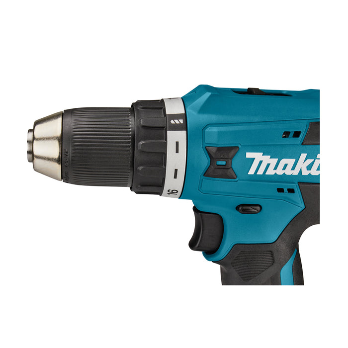 Máy khoan Makita DF488D dùng Pin 18V dòng G tiết kiệm đầu kẹp 13mm