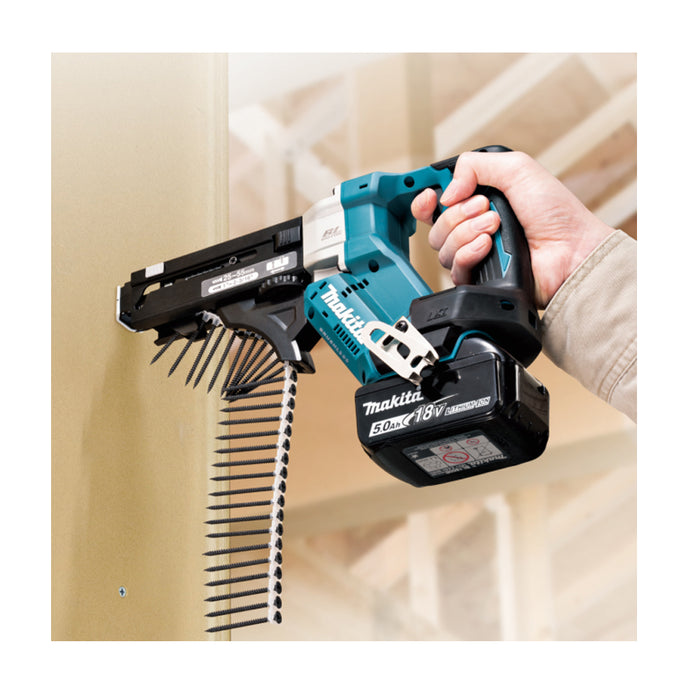 Máy vặn vít cuộn Makita DFR452 dùng Pin 18V LXT, đuôi gài lục giác 6.35mm ( 1/4 inch )