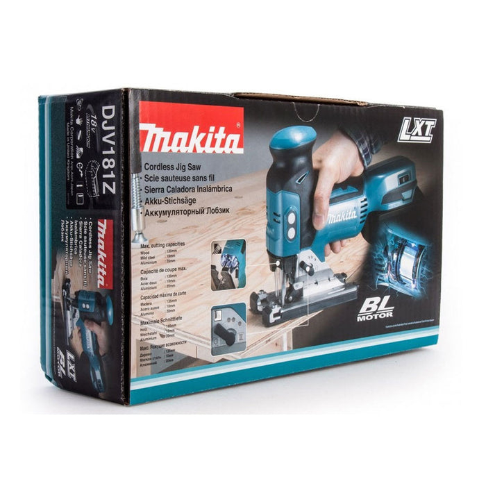 Máy cưa lọng Makita DJV181 dùng Pin 18V LXT độ xọc 26mm, công tắc điện tử