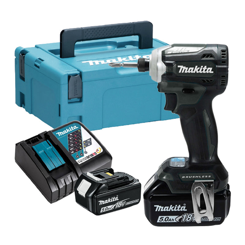Máy vặn vít Makita DTD171 dùng pin 18V LXT, đuôi 6.35mm (1/4 inch)