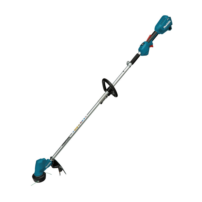 Máy cắt cỏ Makita DUR192L dùng Pin 18V LXT công suất 460W, độ rộng cắt tối đa 300mm, trục có thể gập, tay cầm vòng