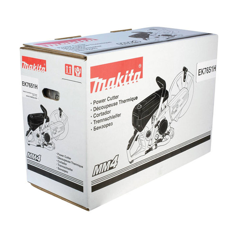 Máy cắt hạng nặng Makita EK7651H chạy xăng công suất 3000W, đường kính lưỡi 355mm, động cơ 4 thì