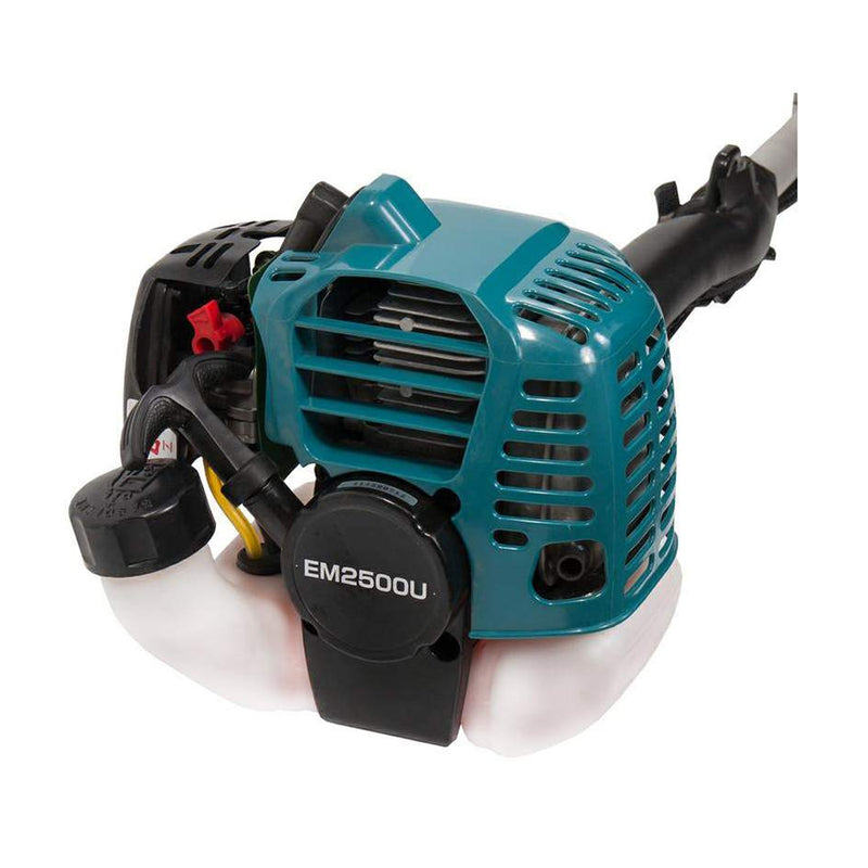 Máy cắt cỏ chạy xăng Makita EM2500U công suất 730W, đường kính lưỡi 230mm, tay cầm chữ U