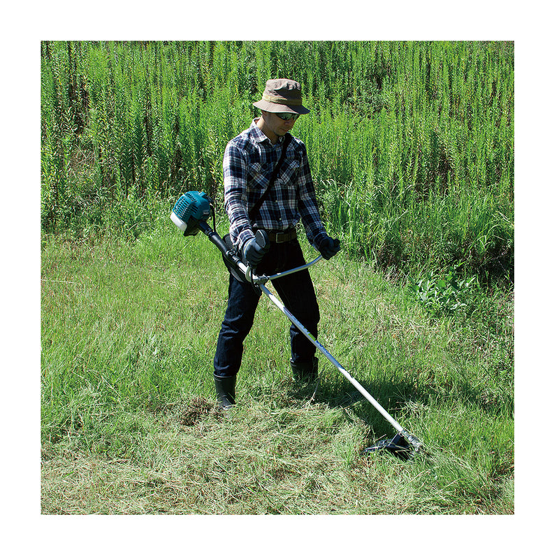 Máy cắt cỏ chạy xăng Makita EM2550UH công suất 710W, đường kính lưỡi 230mm, tay cầm chữ U