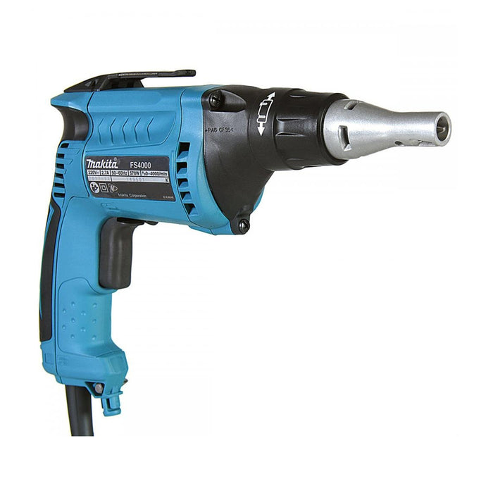 Máy vặn vít thạch cao Makita FS4000 công suất 570W, đuôi lục giác 6.35mm (1/4 inch)