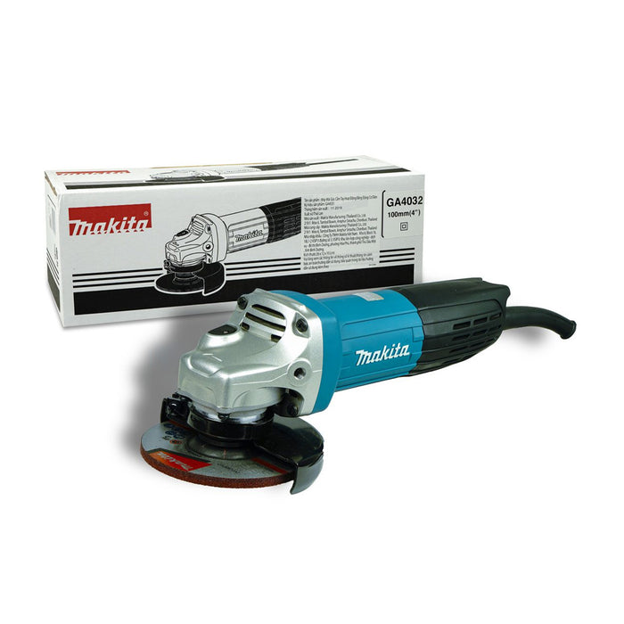 Máy mài góc Makita GA4032 đường kính lưỡi 100mm công suất 720W, công tắc đuôi