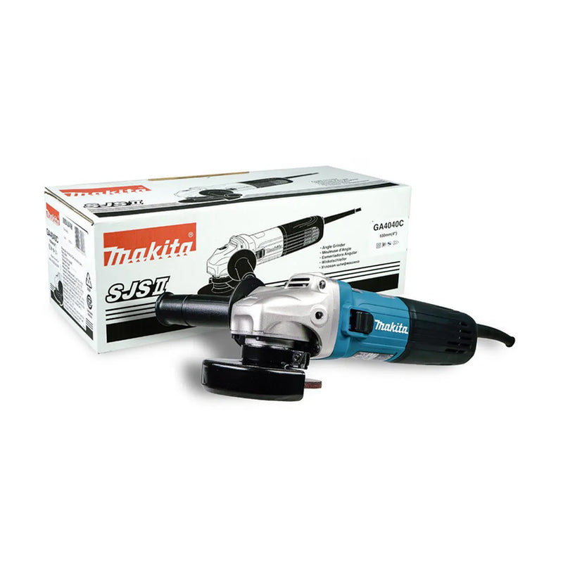 Máy mài góc Makita GA4040C, đường kính lưỡi 100mm, công suất 1400W, công tắc trượt