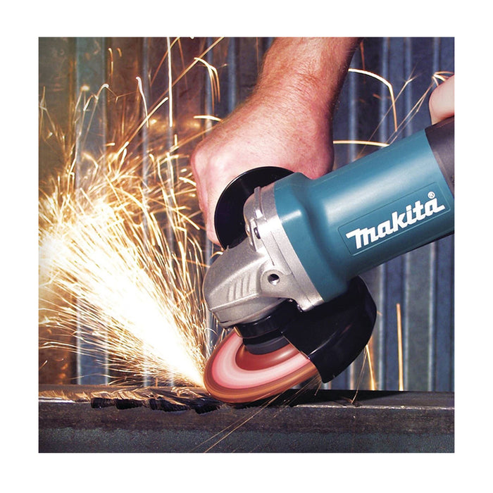 Máy mài góc Makita GA4050, đường kính lưỡi 100mm, công suất 1300W, công tắc bóp