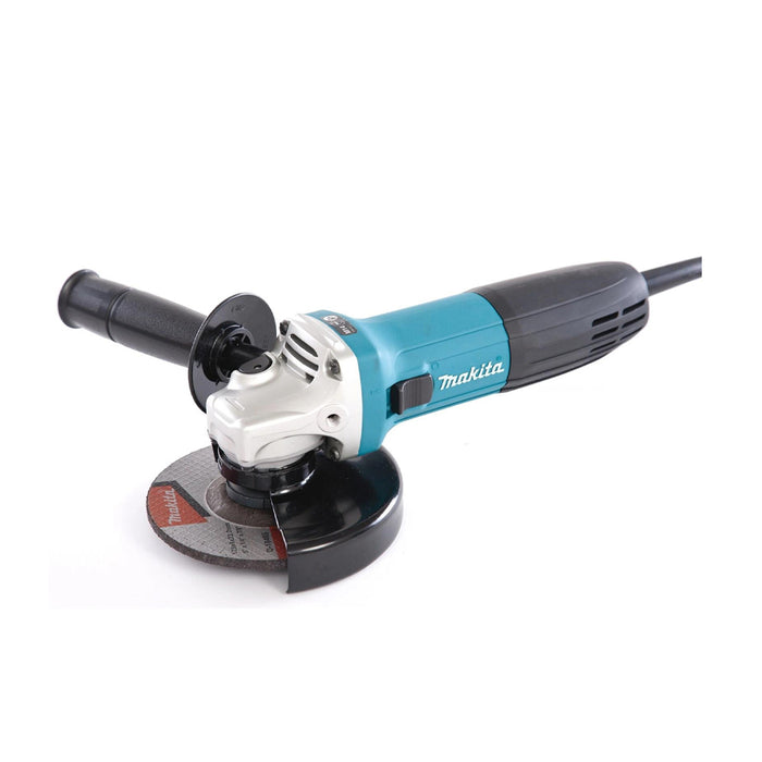 Máy mài góc Makita GA5030R đường kính lưỡi 125mm, công suất 720W, công tắc trượt, tích hợp chức năng chống khởi động lại