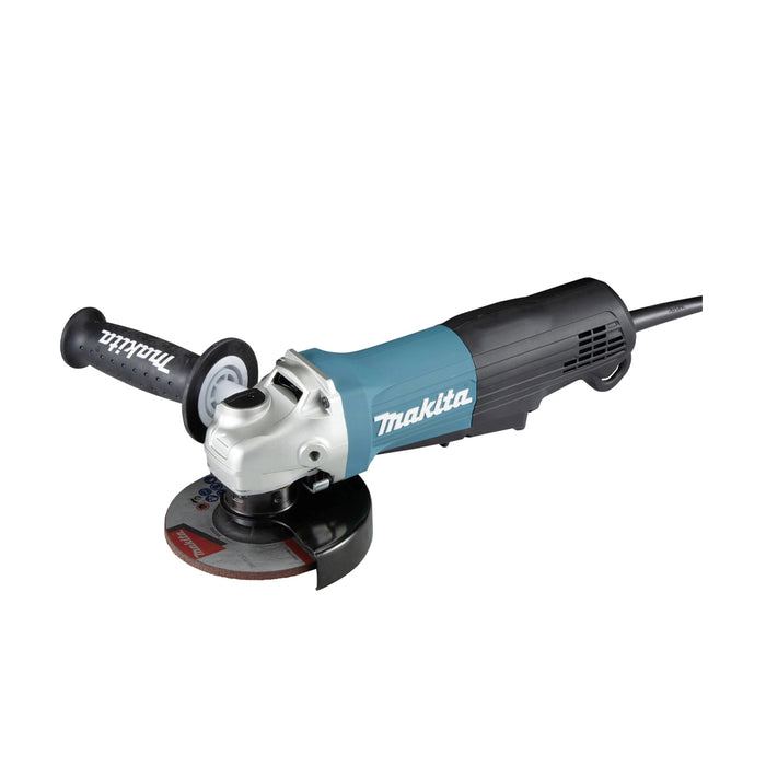 Máy mài góc Makita GA5050R, đường kính lưỡi 125mm, công suất 1300W, công tắc bóp, có chức năng chống khởi động lại
