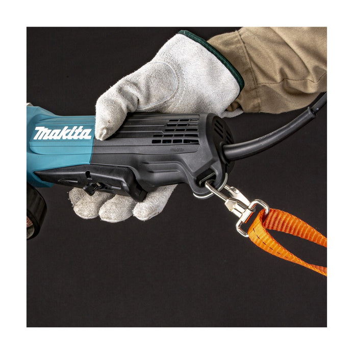 Máy mài góc Makita GA5050R, đường kính lưỡi 125mm, công suất 1300W, công tắc bóp, có chức năng chống khởi động lại