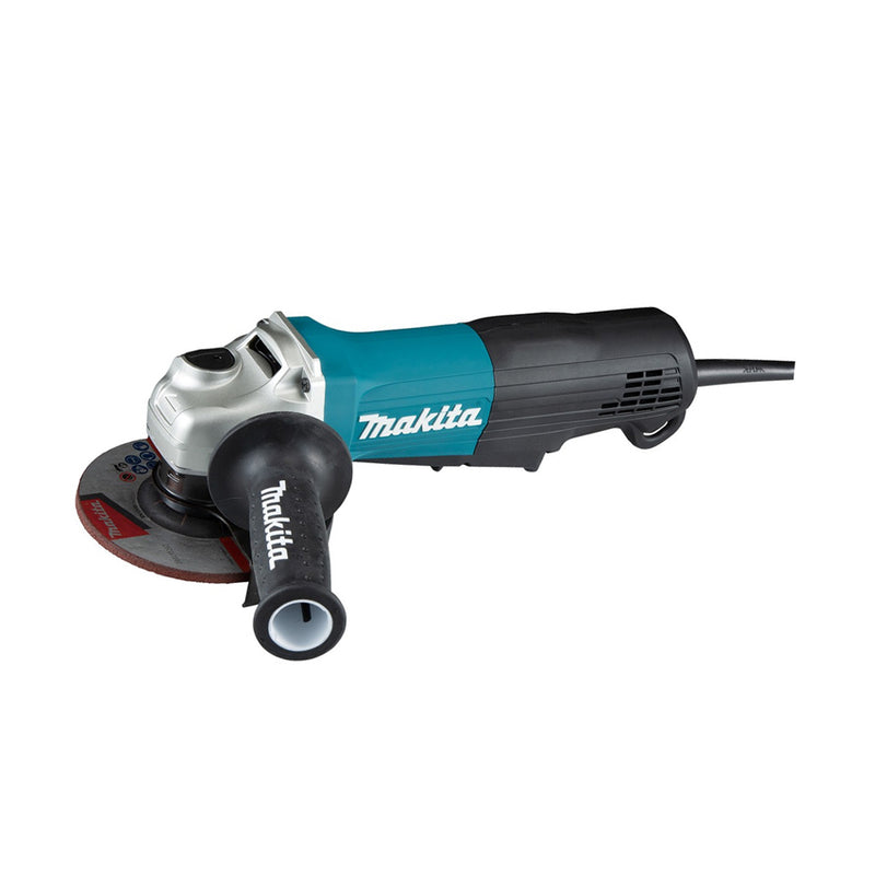Máy mài góc Makita GA5050R, đường kính lưỡi 125mm, công suất 1300W, công tắc bóp, có chức năng chống khởi động lại