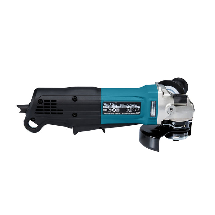 Máy mài góc Makita GA5050, đường kính lưỡi 125mm, công suất 1300W, công tắc bóp