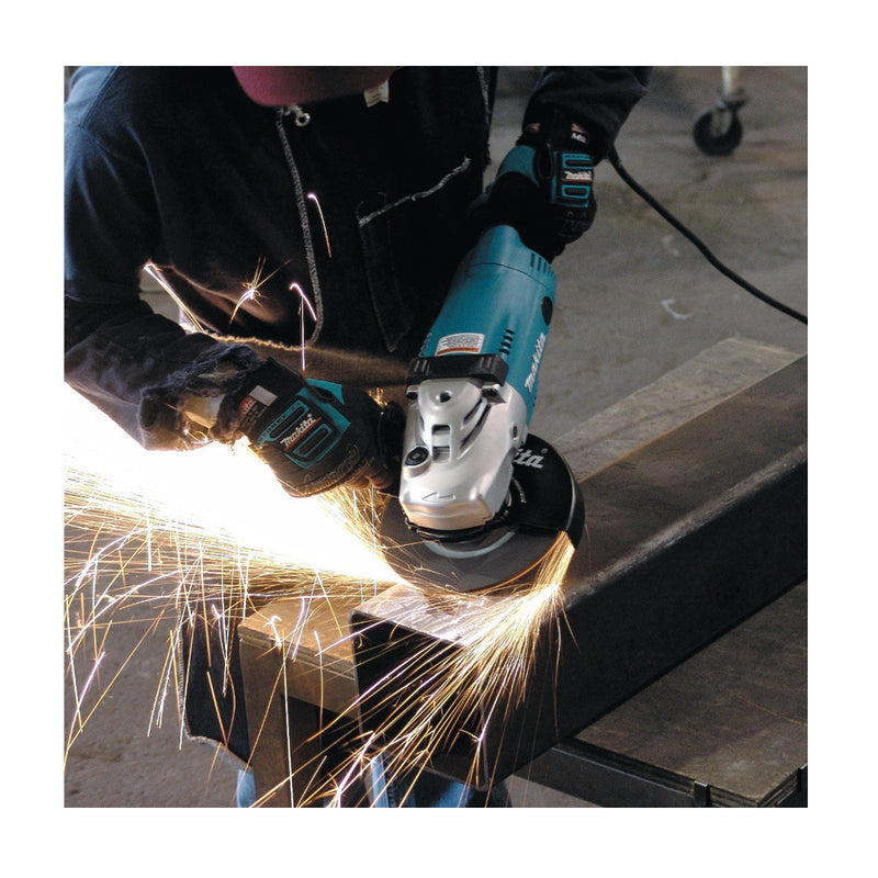 Máy mài góc Makita GA7020R01, đường kính lưỡi 180mm, công suất 2,200W, công tắc bóp