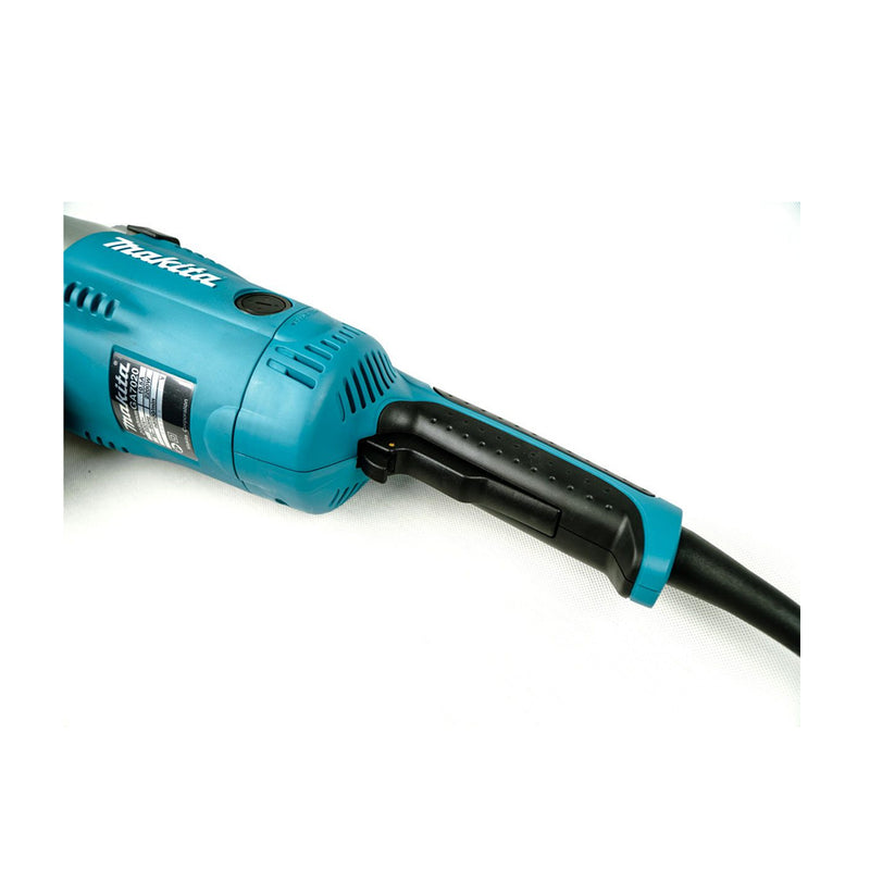 Máy mài góc Makita GA7020R01, đường kính lưỡi 180mm, công suất 2,200W, công tắc bóp