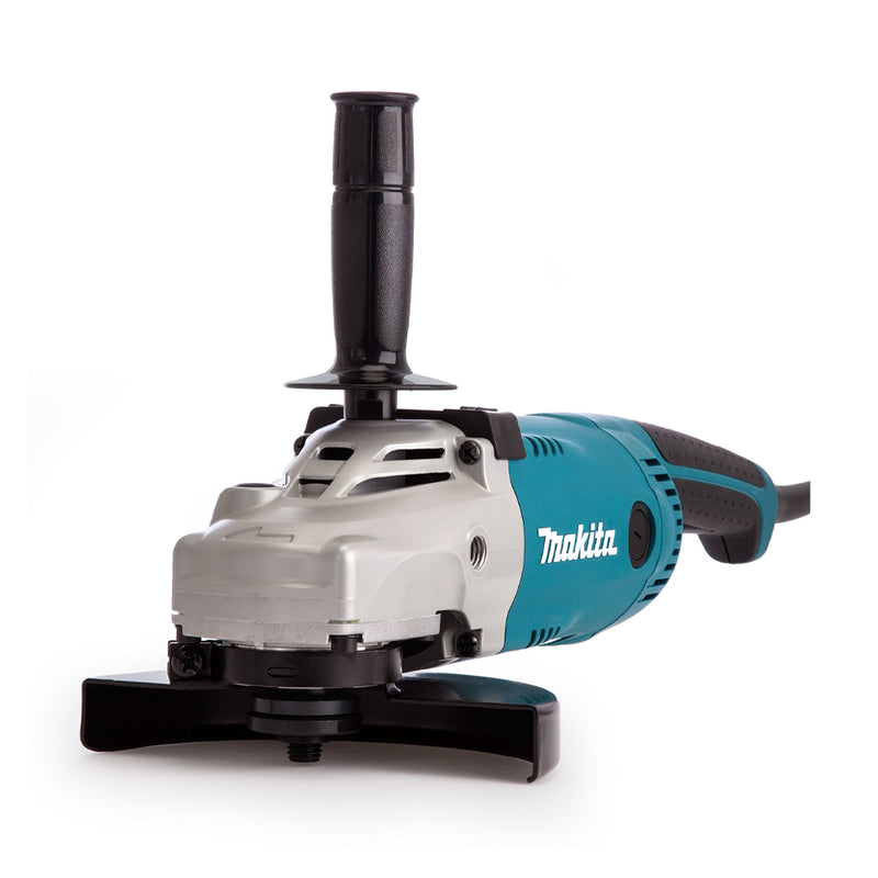 Máy mài góc Makita GA7020, đường kính lưỡi 180mm, công suất 2,200W, công tắc bóp