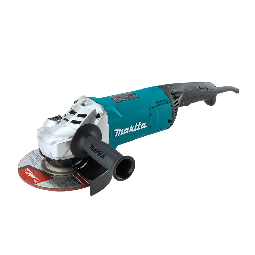 Máy mài góc Makita GA7082, đường kính lưỡi 180mm, công suất 2700W, công tắc bóp
