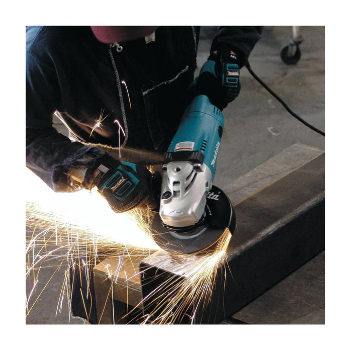 Máy mài góc Makita GA9020, đường kính lưỡi 230mm, công suất 2200W, công tắc bóp