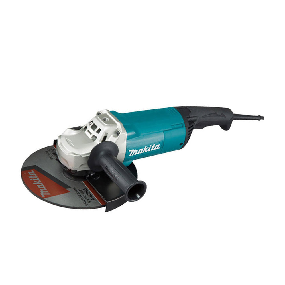 Máy mài góc Makita GA9060, đường kính lưỡi 230mm, công suất 2,200W, công tắc bóp