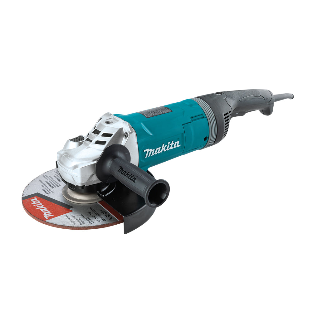 Máy mài góc Makita GA9082, đường kính lưỡi 230mm, công suất 2700W, công tắc bóp