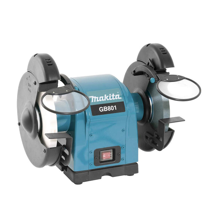 Máy mài 2 đá Makita GB801, đường kính đá mài 205mm, công suất 550W