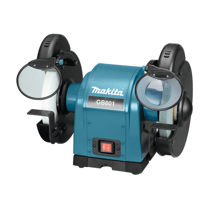 Máy mài 2 đá Makita GB801, đường kính đá mài 205mm, công suất 550W