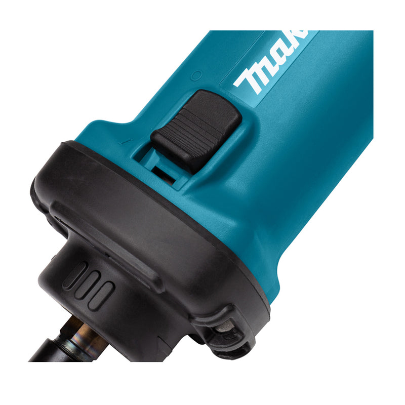 Máy mài khuôn Makita GD0602, công suất 400W chấu bóp 8mm, loại nòng ngắn, công tắc trượt