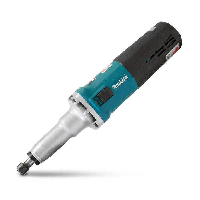 Máy mài khuôn Makita GD0800C công suất 750W, chấu bóp 8mm loại nòng dài, công tắc trượt
