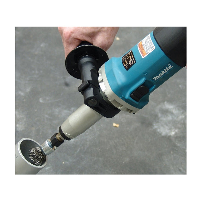 Máy mài khuôn Makita GD0800C công suất 750W, chấu bóp 8mm loại nòng dài, công tắc trượt