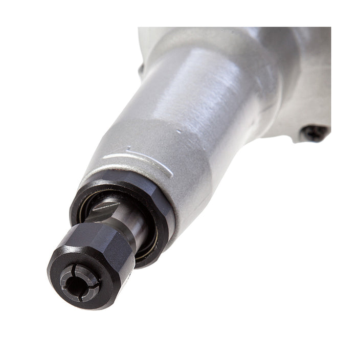 Máy mài khuôn Makita GD0810C công suất 750W, chấu bóp 8mm loại nóng dài, công tắc trượt