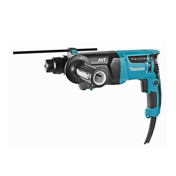 Máy khoan bê tông Makita HR2601 công suất 800W, khả năng khoan 26mm, đuôi gài SDS-Plus