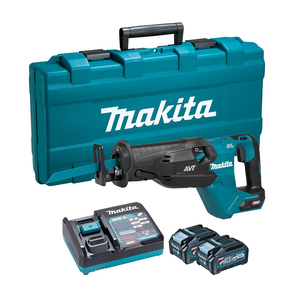 Máy cưa kiếm dùng Pin 40Vmax XGT Makita JR002G độ xọc 32mm, công tắc bóp