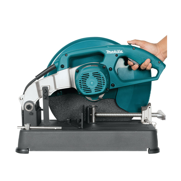 Máy cắt kim loại Makita LW1401 công suất 2,200W đường kính lưỡi 355mm