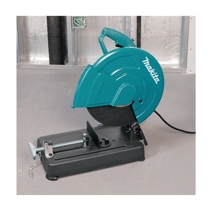 Máy cắt kim loại Makita LW1401 công suất 2,200W đường kính lưỡi 355mm