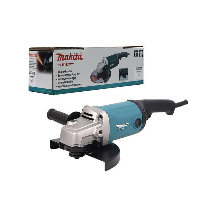 Máy mài góc Makita M0920B công suất 2,200W, đường kính lưỡi 180mm, công tắc bóp