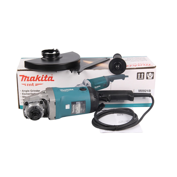 Máy mài góc Makita M0921B công suất 2,200W, đường kính lưỡi 230mm, công tắc bóp