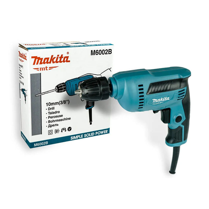 Máy khoan gỗ thép Makita M6002B (MT607) công suất 450W, đầu kẹp 10mm