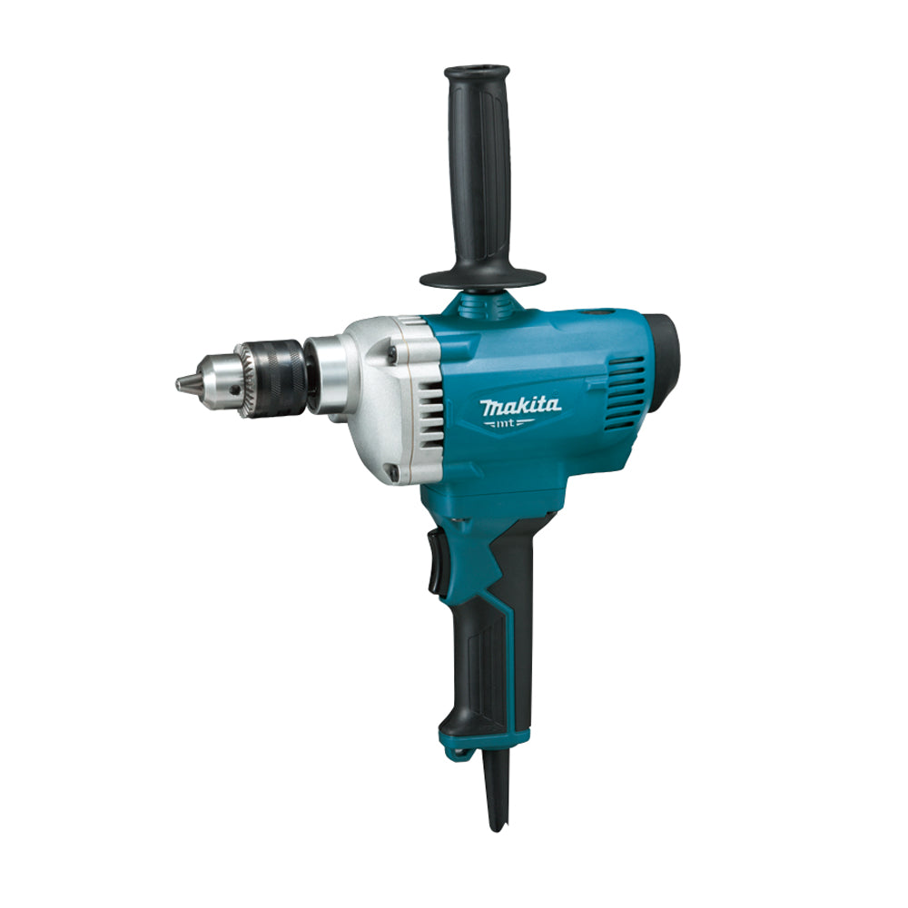 Máy khoan gỗ thép Makita M6201B (MT621) công suất 750W, đầu kẹp 13mm, tay cầm phụ dạng đứng