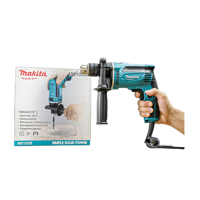 Máy khoan búa Makita M8103B (MT817) công suất 430W, đầu kẹp 13mm