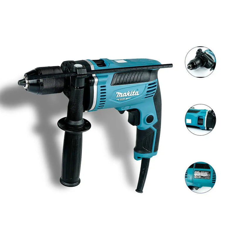 Máy khoan búa Makita M8104B (MT818) công suất 430W, đầu kẹp 13mm