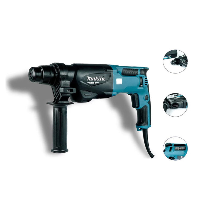 Máy khoan bê tông 3 chức năng Makita M8701B (MT871) công suất 800W, khả năng khoan 26mm, đuôi gài SDS-Plus