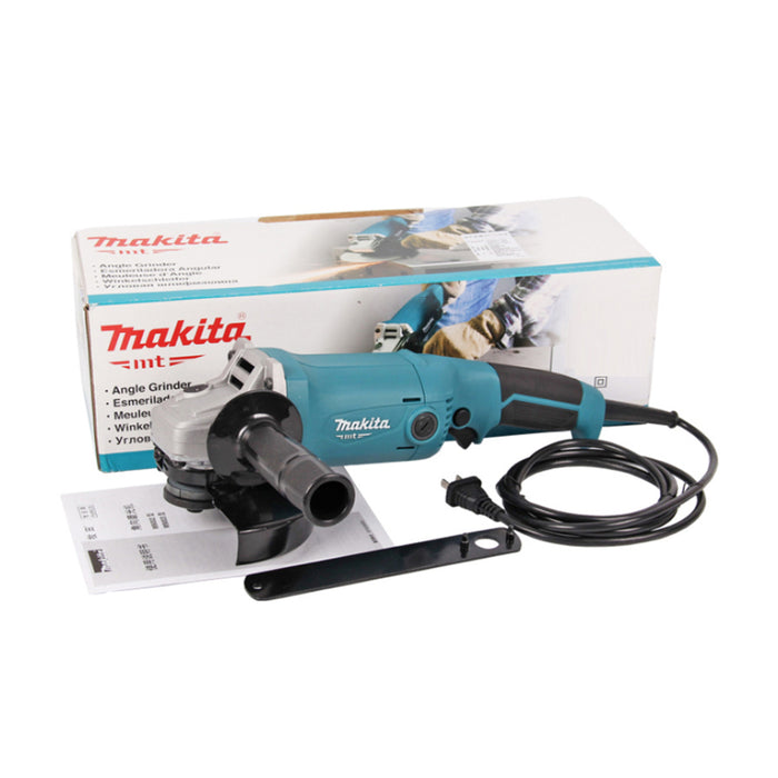 Máy mài góc Makita M9002B (MT904) công suất 1,050W, đường kính lưỡi 125mm công tắc bóp