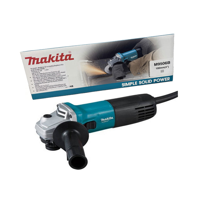 Máy mài góc Makita M9506B (MT964) công suất 720W, đường kính lưỡi 100mm công tắc trượt