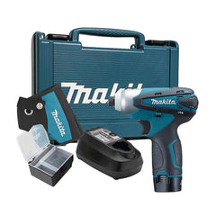 TD090DWE: Thân máy + Sạc(DC10WA) + 2 pin 1.3Ah(BL1013) + Vali