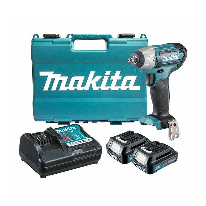 Máy siết bu lông Makita TW140D dùng Pin 12Vmax CXT, cốt 3/8 inch