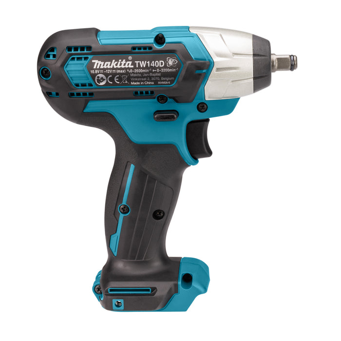 Máy siết bu lông Makita TW140D dùng Pin 12Vmax CXT, cốt 3/8 inch